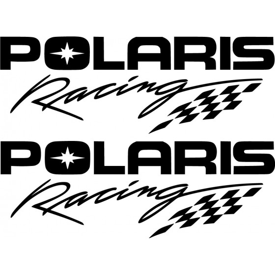 Polaris Racing Die Cut...