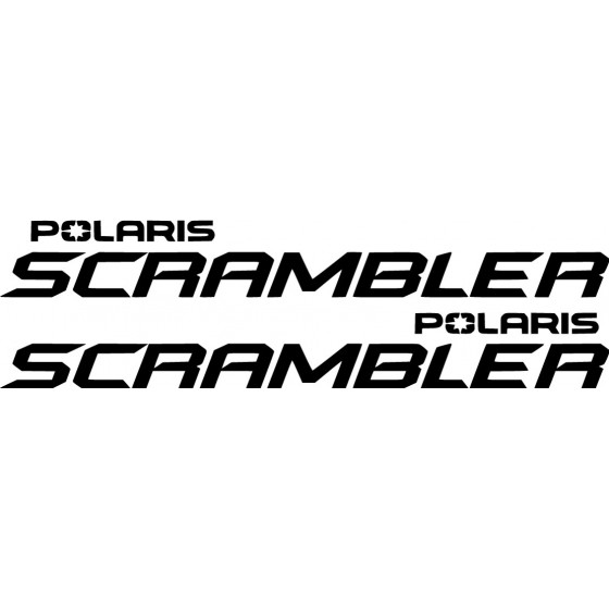 Polaris Scrambler Die Cut...