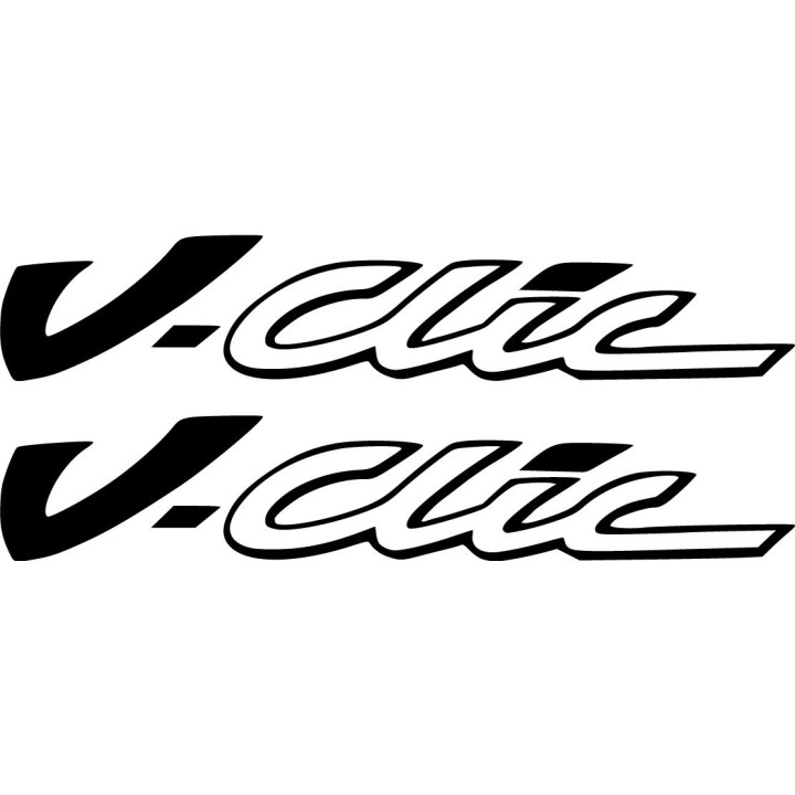 Peugeot V Clic Die Cut Stickers Decals - DecalsHouse