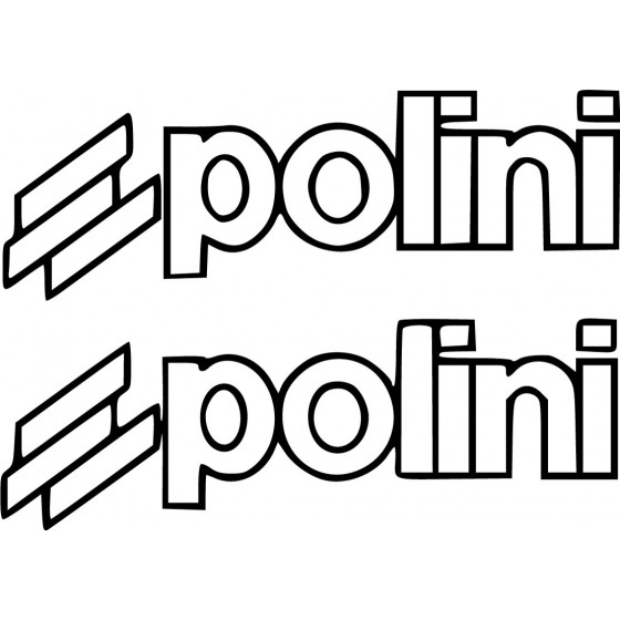 Polini Logo Die Cut Outline...