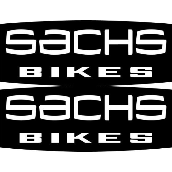 Sachs Logo Bikes Die Cut...