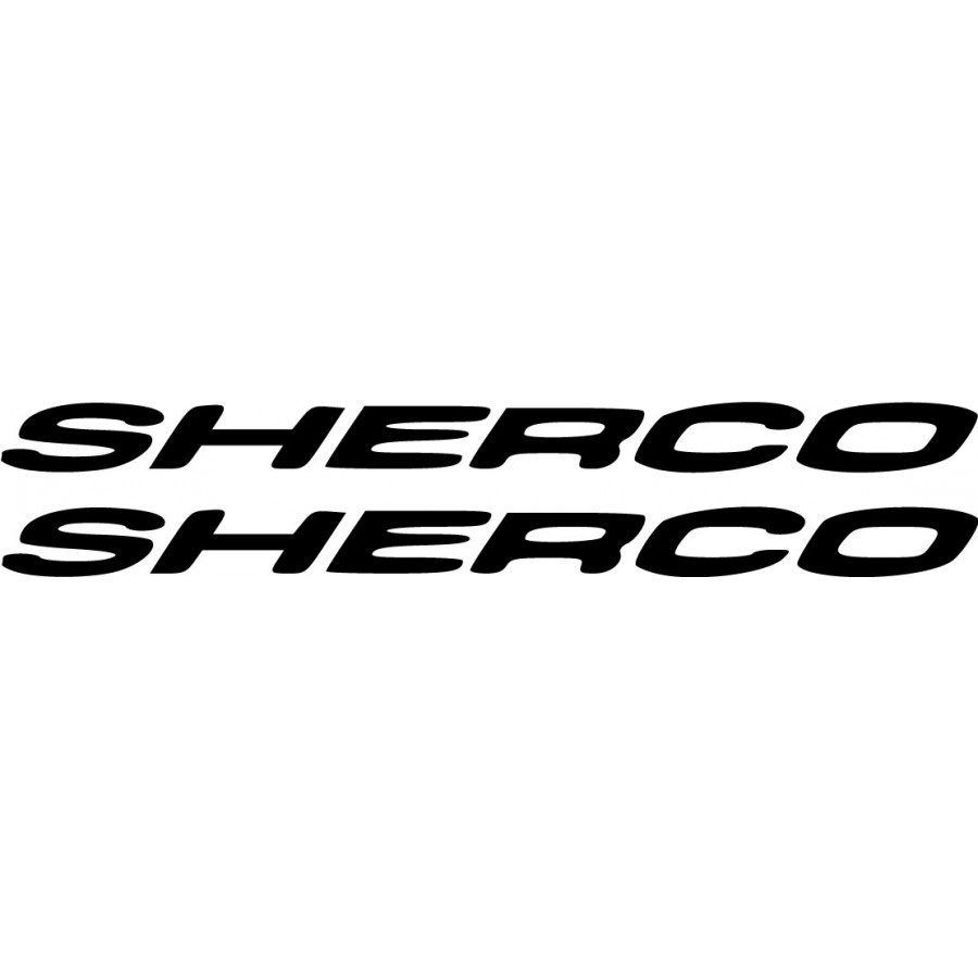 Sherco Logo Die Cut Lettering Stickers Decals - DecalsHouse