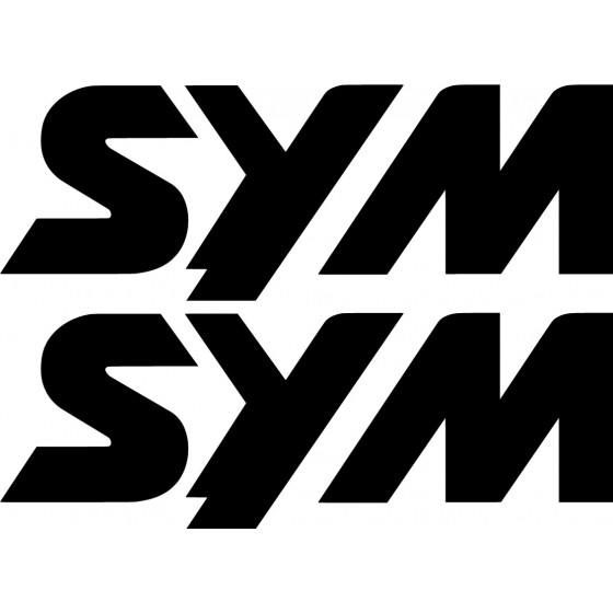 Sym Logo Die Cut Stickers...