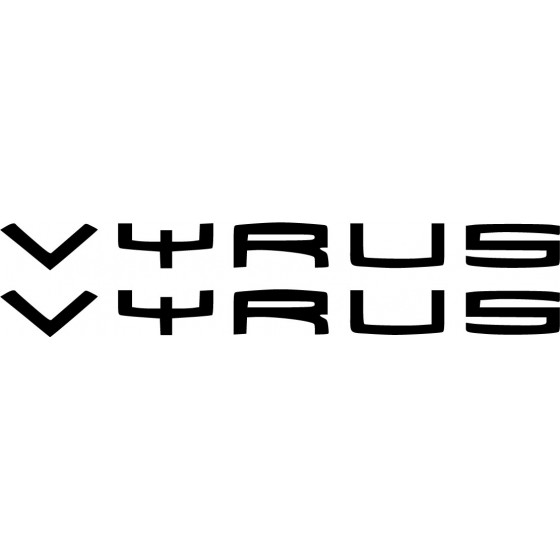 Vyrus Logo Die Cut Stickers...
