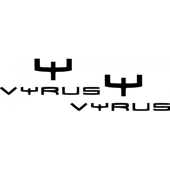Vyrus Logo Die Cut Style 2...