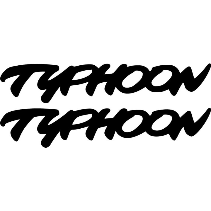 Piaggio Typhoon Die Cut Style 2 Stickers Decals - DecalsHouse