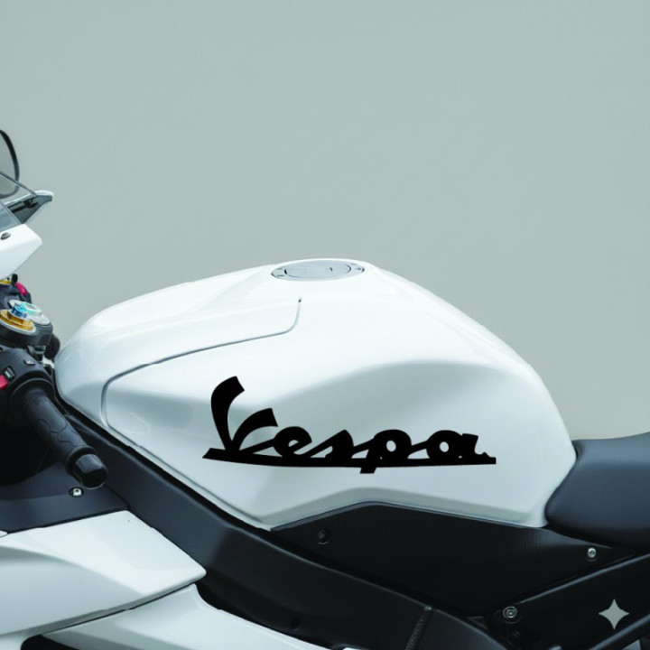 Piaggio Vespa Logo Die Cut Stickers Decals - DecalsHouse