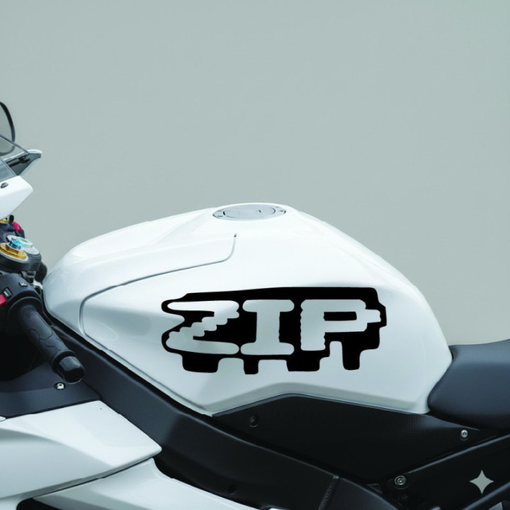 Piaggio Zip Die Cut Style 2 Stickers Decals - DecalsHouse