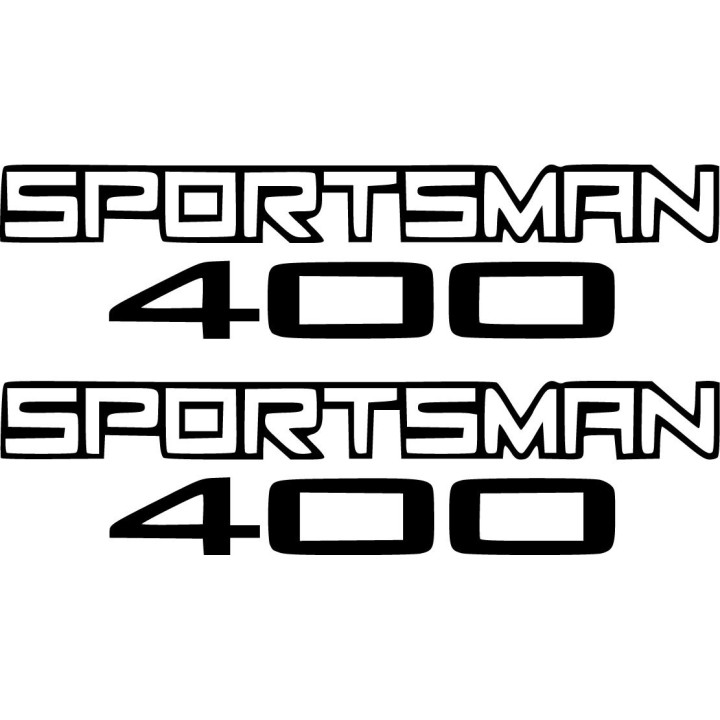 Polaris Sportsman 400 Die Cut Stickers Decals - DecalsHouse