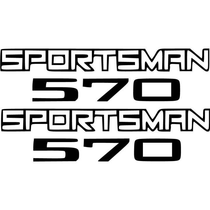 Polaris Sportsman 570 Die Cut Stickers Decals - DecalsHouse