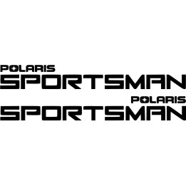 Polaris Sportsman Die Cut Stickers Decals - DecalsHouse