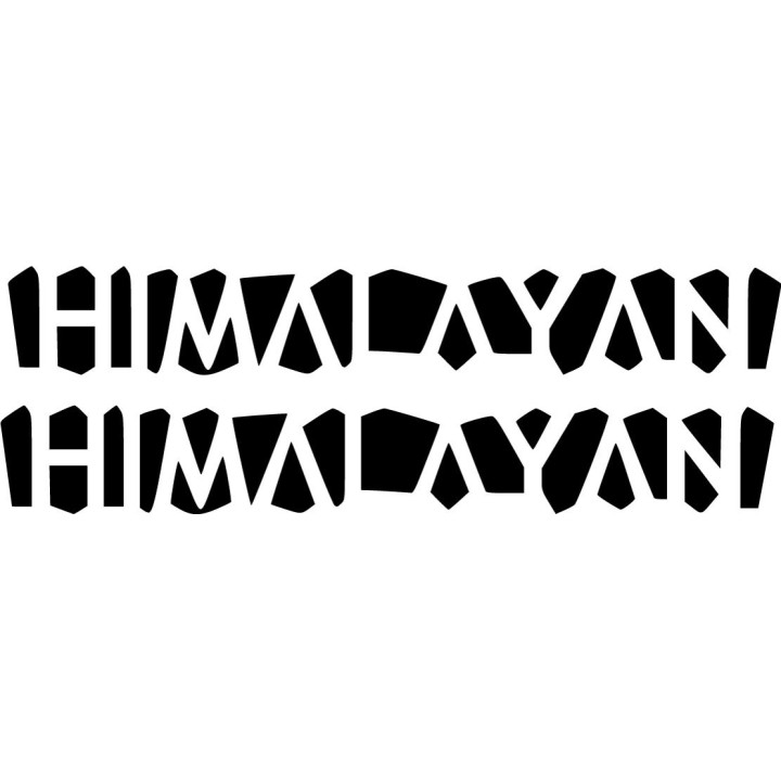 Royal Enfield Himalayan Die Cut Stickers Decals - DecalsHouse
