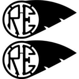 Royal Enfield Logo Die Cut Style 7 Stickers Decals - DecalsHouse