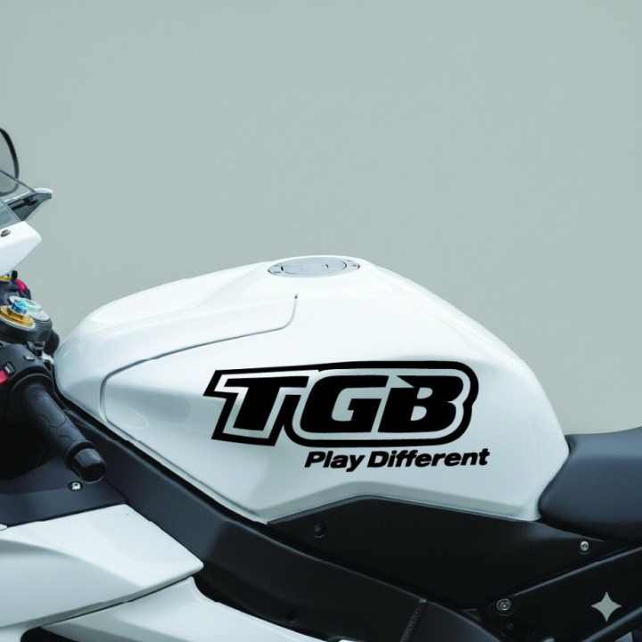 Tgb Logo Die Cut Style 2 Stickers Decals - DecalsHouse