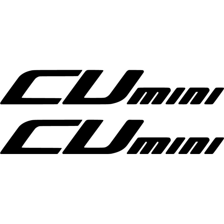 Vmoto Logo Cu Mini Die Cut Stickers Decals - DecalsHouse