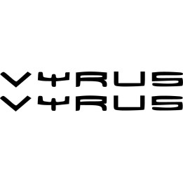 Vyrus Logo Die Cut Style 3 Stickers Decals - DecalsHouse