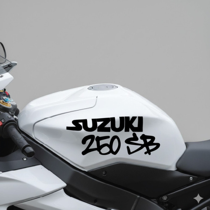 Suzuki 250 Sb Die Cut Stickers Decals - DecalsHouse