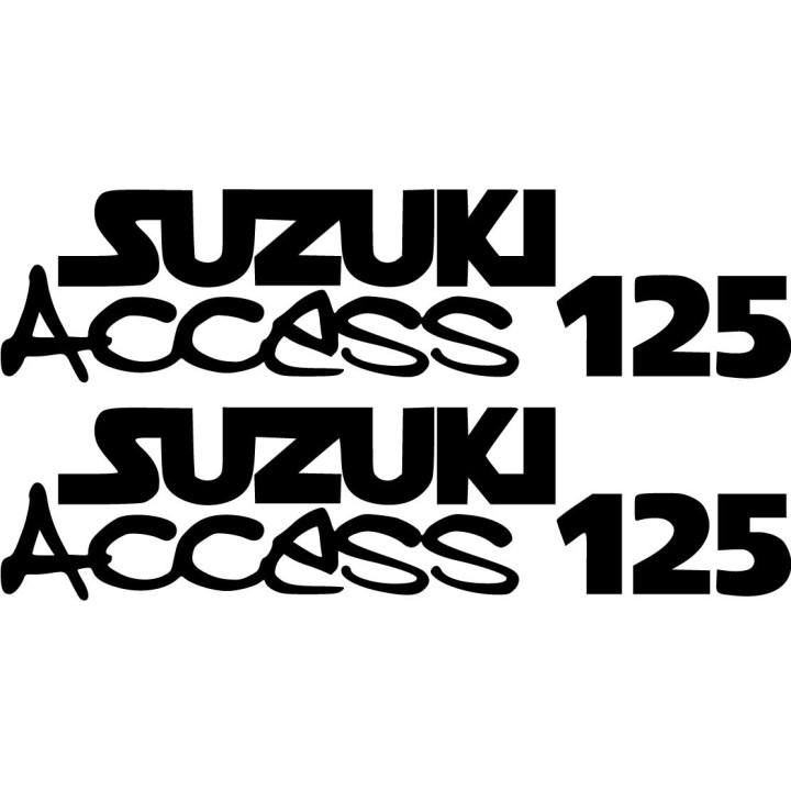 Suzuki Access 125 Die Cut Stickers Decals - DecalsHouse