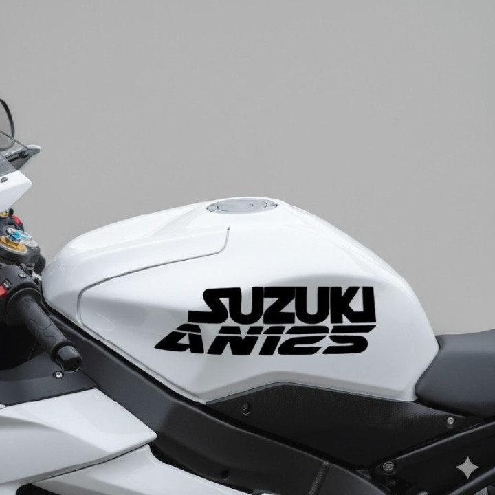 Suzuki An 125 Die Cut Style 2 Stickers Decals - DecalsHouse