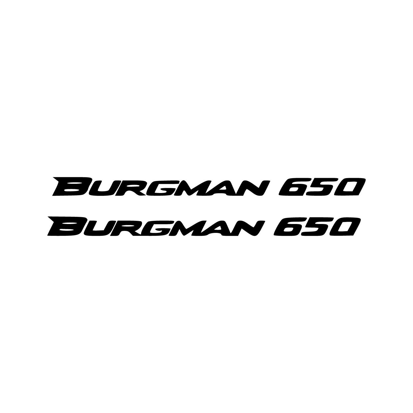 650 Lettering Suzuki An 650 Burgman Die Cut Stickers Decals - DecalsHouse