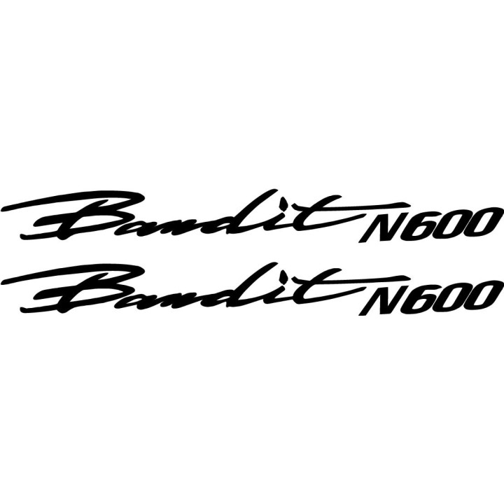 Suzuki Bandit 600N Stickers – GSF600 Naked Bike Decals (2-Pack)