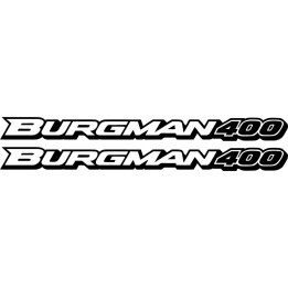 Suzuki Burgman 400 Stickers – Maxi-Scooter Vinyl Decals (2-Pack)