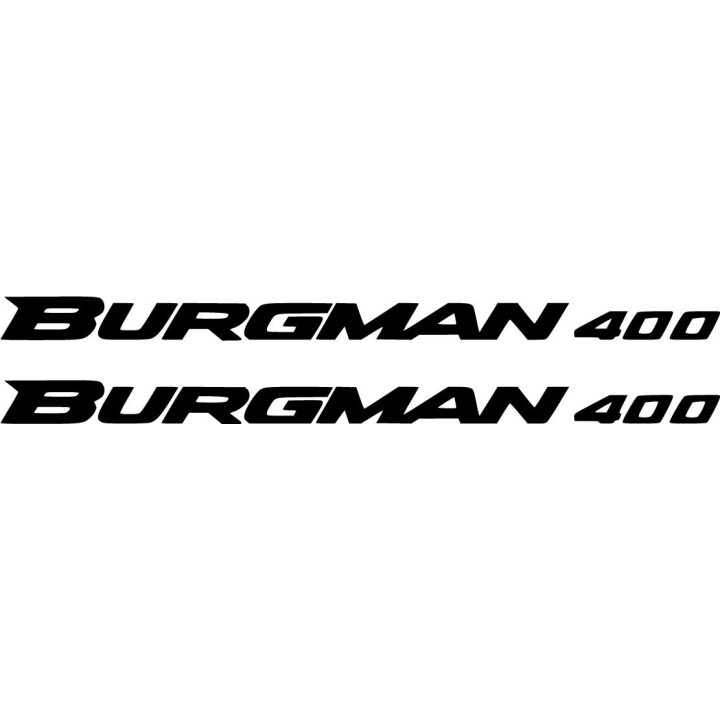 Suzuki Burgman 400 Die Cut Style 2 Stickers Decals - DecalsHouse