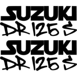 Suzuki Dr 125s Die Cut Stickers Decals - DecalsHouse
