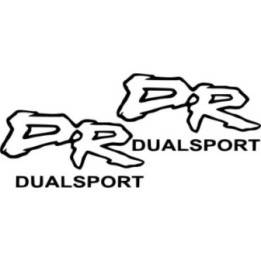 Suzuki DR Dual Sport Stickers – DR350 DR650 Enduro Decals (2-Pack)