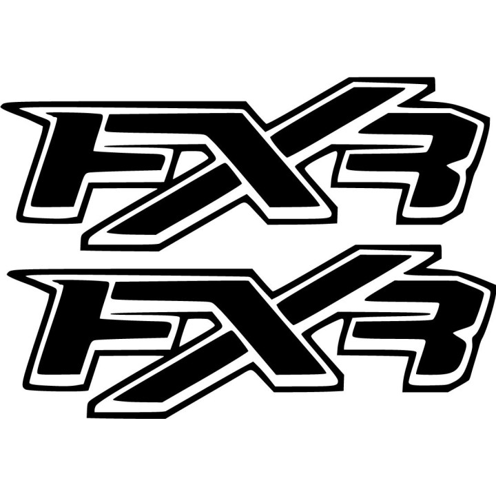 Suzuki Fxr Die Cut Stickers Decals - DecalsHouse