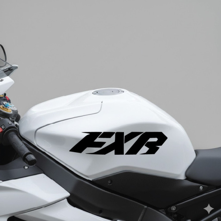 Suzuki Fxr Die Cut Style 2 Stickers Decals - DecalsHouse