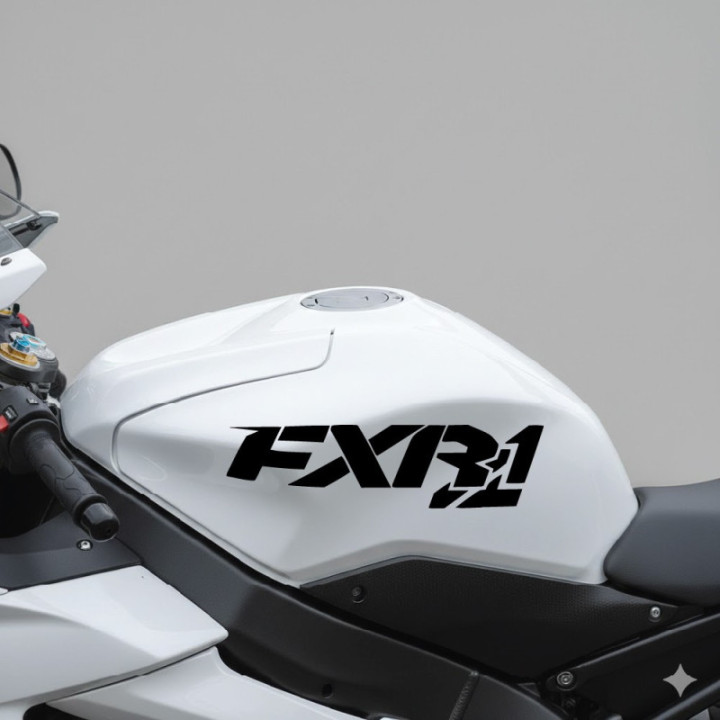 Suzuki Fxr Number 1 Die Cut Stickers Decals - DecalsHouse