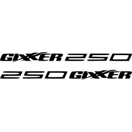 Suzuki Gixxer 250 Die Cut Stickers Decals - DecalsHouse