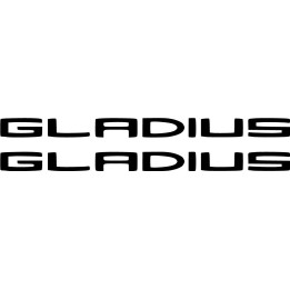 Suzuki Gladius Die Cut Stickers Decals - DecalsHouse