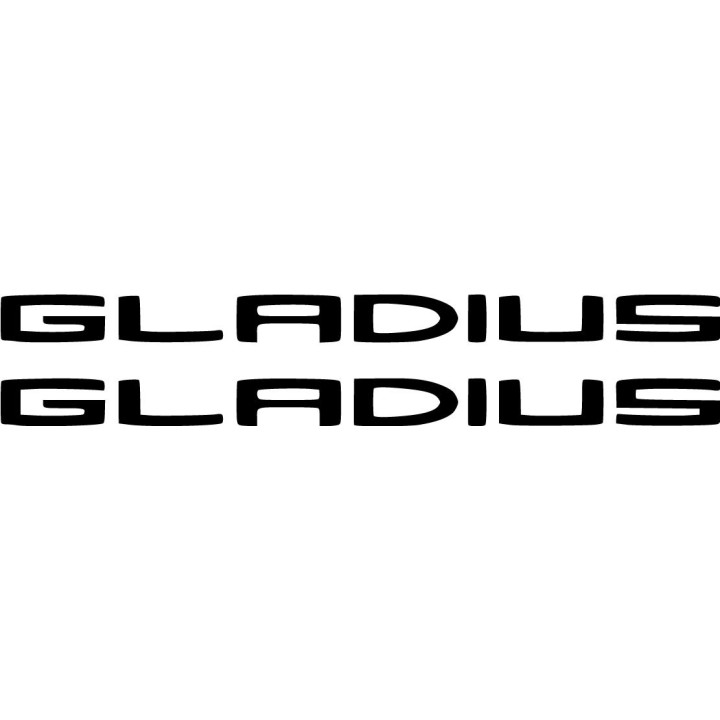 Suzuki Gladius Die Cut Stickers Decals - DecalsHouse