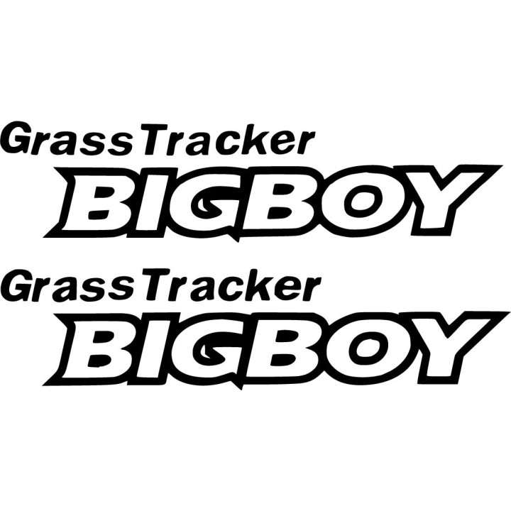 Suzuki Grass Tracker Big Boy Die Cut Stickers Decals - DecalsHouse