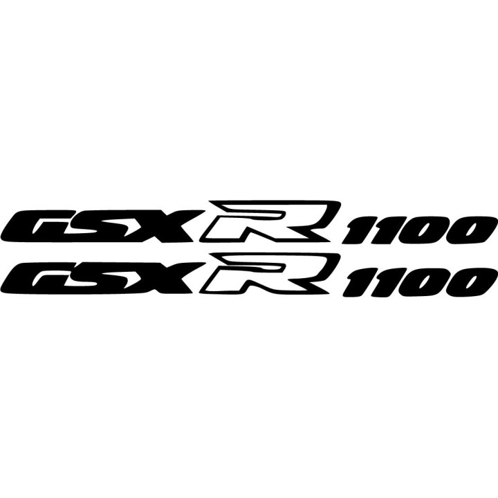 Suzuki Gsx R 1100r Die Cut Style 2 Stickers Decals - DecalsHouse