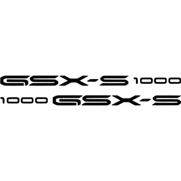 Suzuki GSX-S1000 Naked Bike Stickers – Streetfighter Decals (2-Pack)