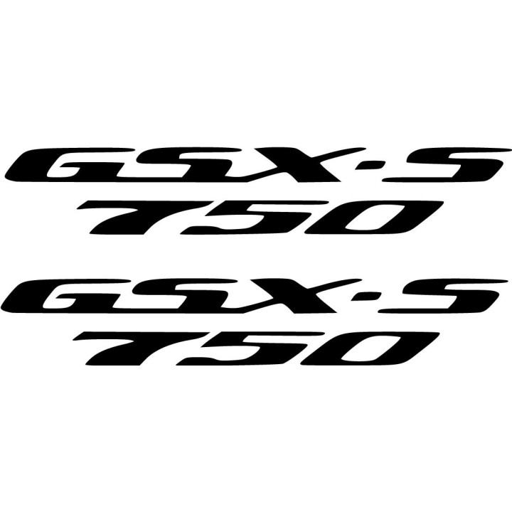 Suzuki Gsx S 750 Die Cut Style 2 Stickers Decals - DecalsHouse