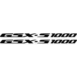 Suzuki GSX-S1000 Stickers – GSX-S1000F GT Naked Bike Decals (2-Pack)