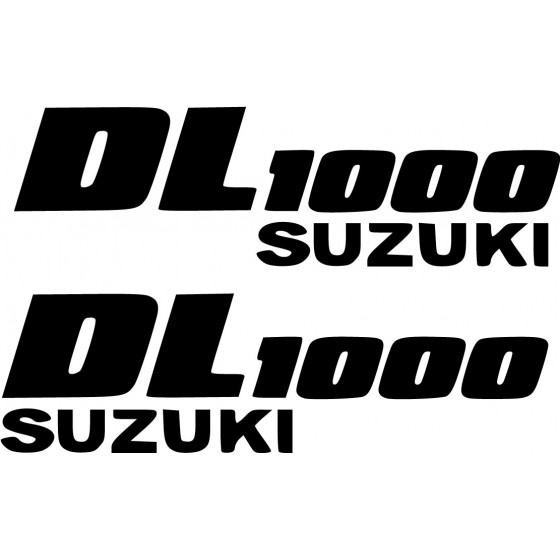 2x Suzuki Dl 1000 Die Cut...