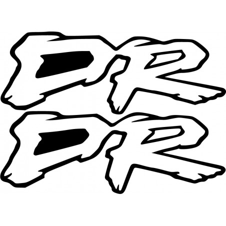 Suzuki Dr Die Cut Stickers Decals - DecalsHouse