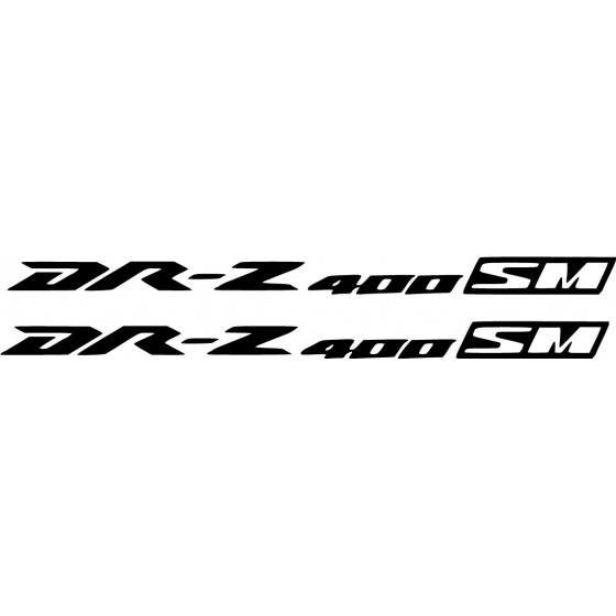 2x Suzuki Dr Z 400 Die Cut...