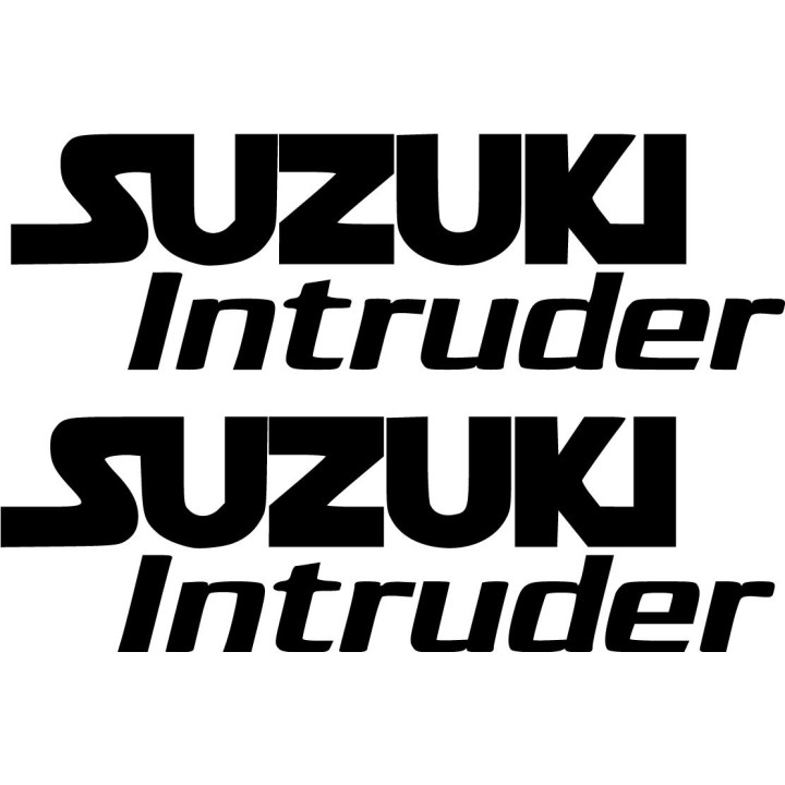 Suzuki Intruder Die Cut Style 2 Stickers Decals - DecalsHouse