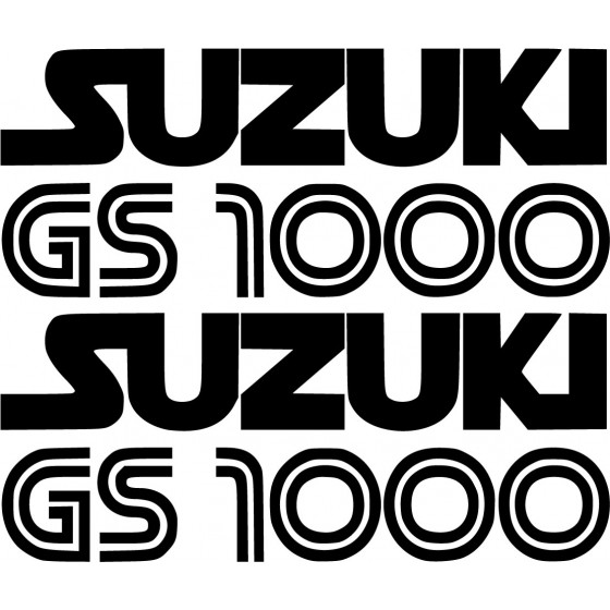 Suzuki Gs 1000 Die Cut...