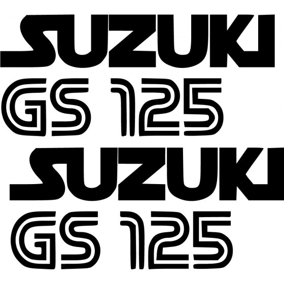 Suzuki Gs 125 Die Cut...