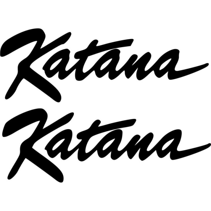 Suzuki Katana Die Cut Style 3 Stickers Decals - DecalsHouse