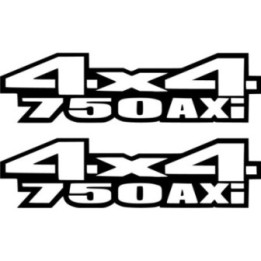 Suzuki Kingquad 750 Axi 4x4 Die Cut Stickers Decals - DecalsHouse