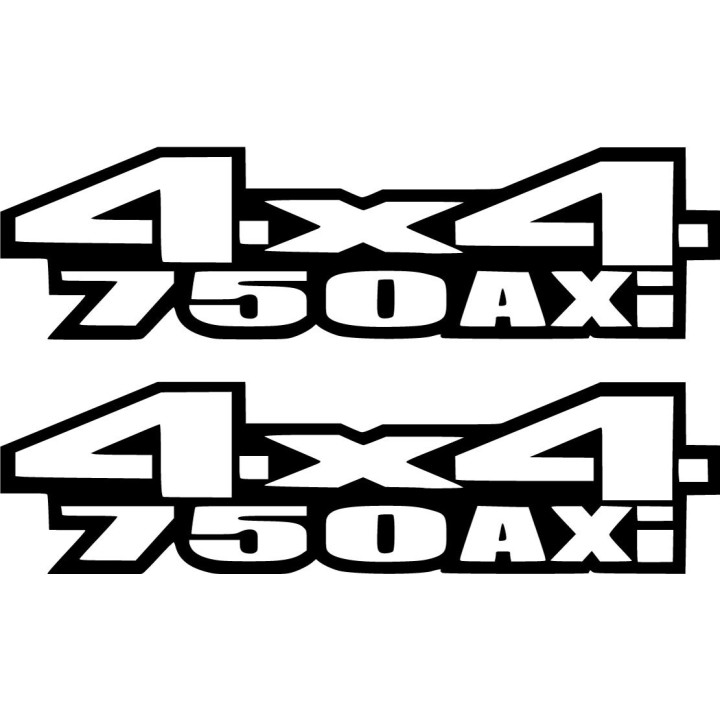 Suzuki Kingquad 750 Axi 4x4 Die Cut Stickers Decals - DecalsHouse