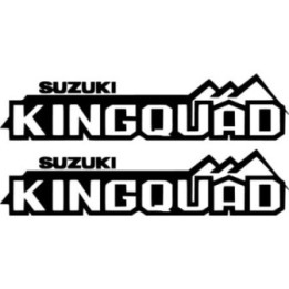 Suzuki KingQuad ATV Stickers – 400 500 750 AXi Decals (2-Pack)